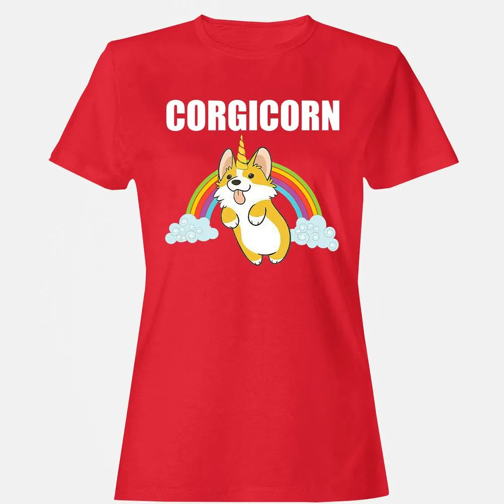 Women's T-Shirt - 2VHNPBQU - Red - 13
