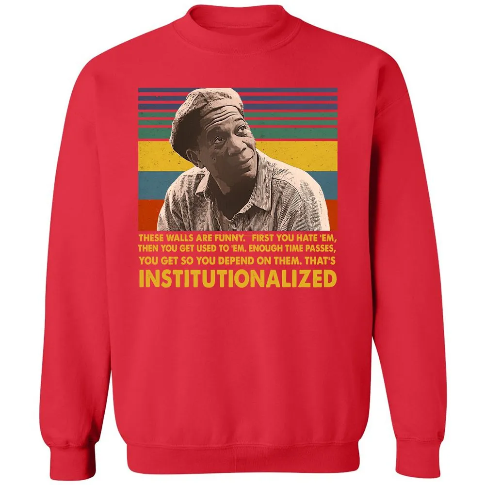 Classic Unisex Sweatshirt - 7V5JPSKC - Red - 5