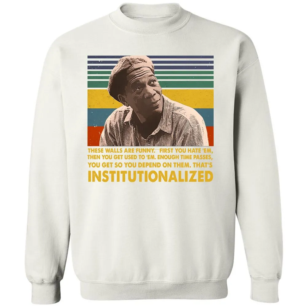 Classic Unisex Sweatshirt - 7V5JPSKC - White - 12