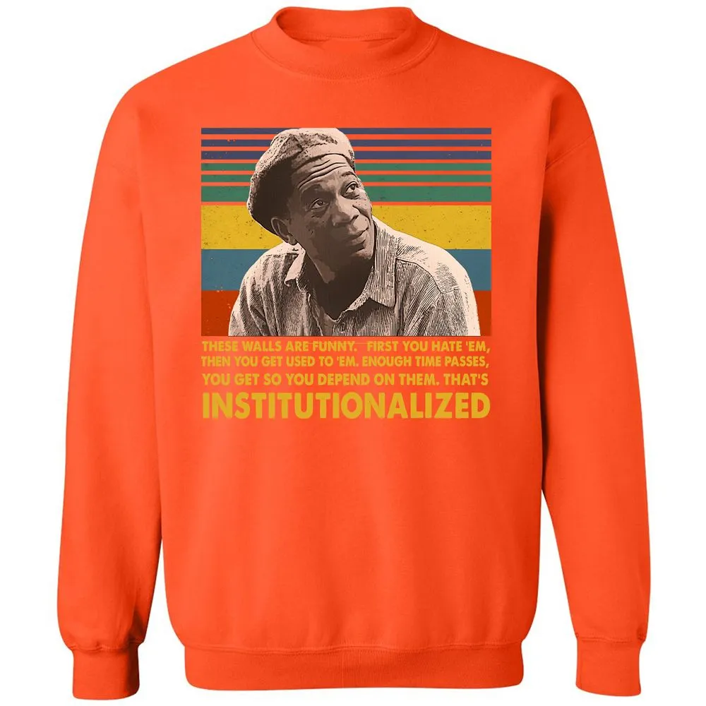 Classic Unisex Sweatshirt - 7V5JPSKC - Orange - 10