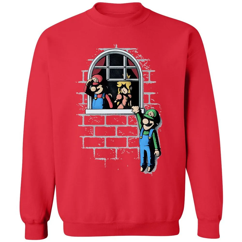 Classic Unisex Sweatshirt - HNPZ8VDX - Red - 5