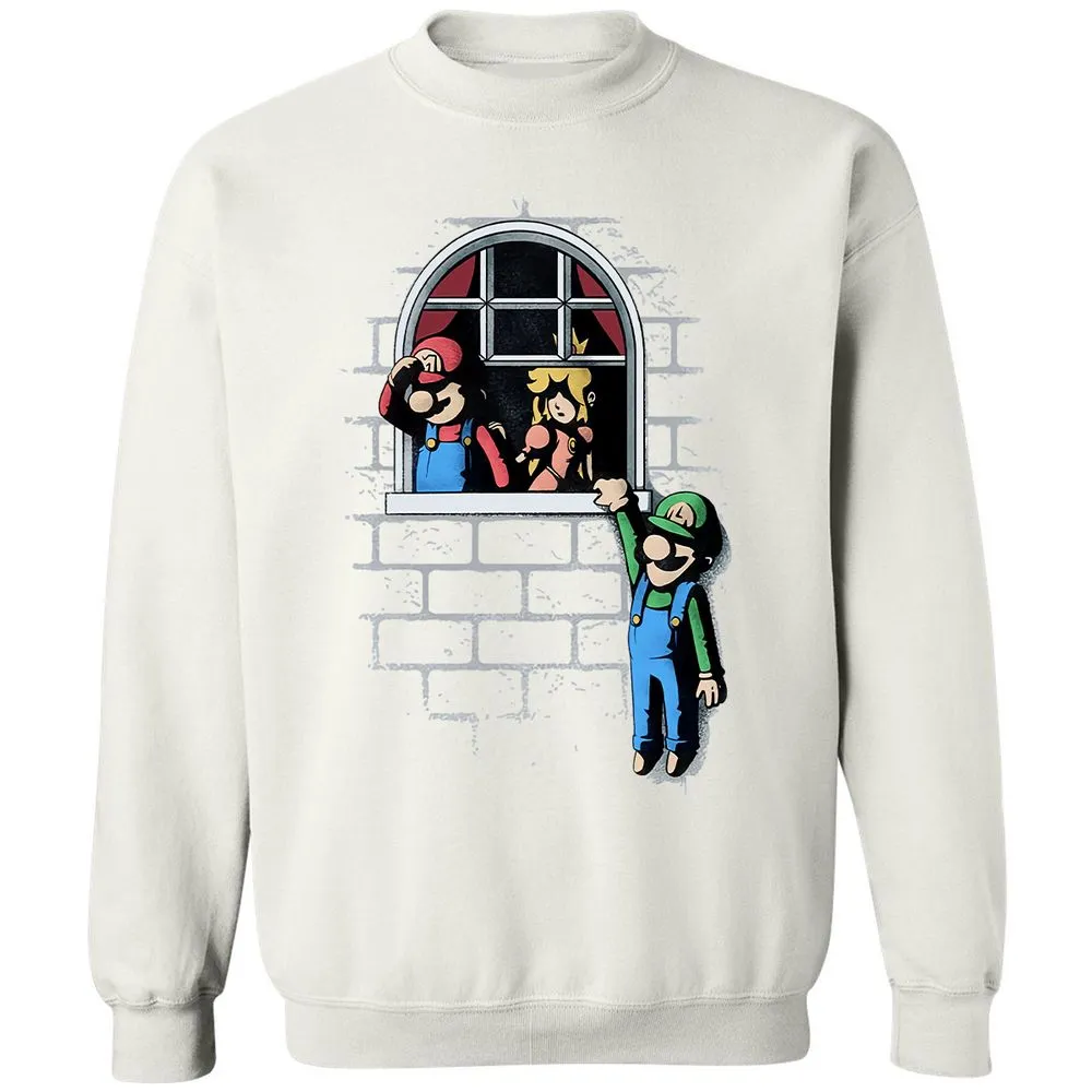 Classic Unisex Sweatshirt - HNPZ8VDX - White - 12