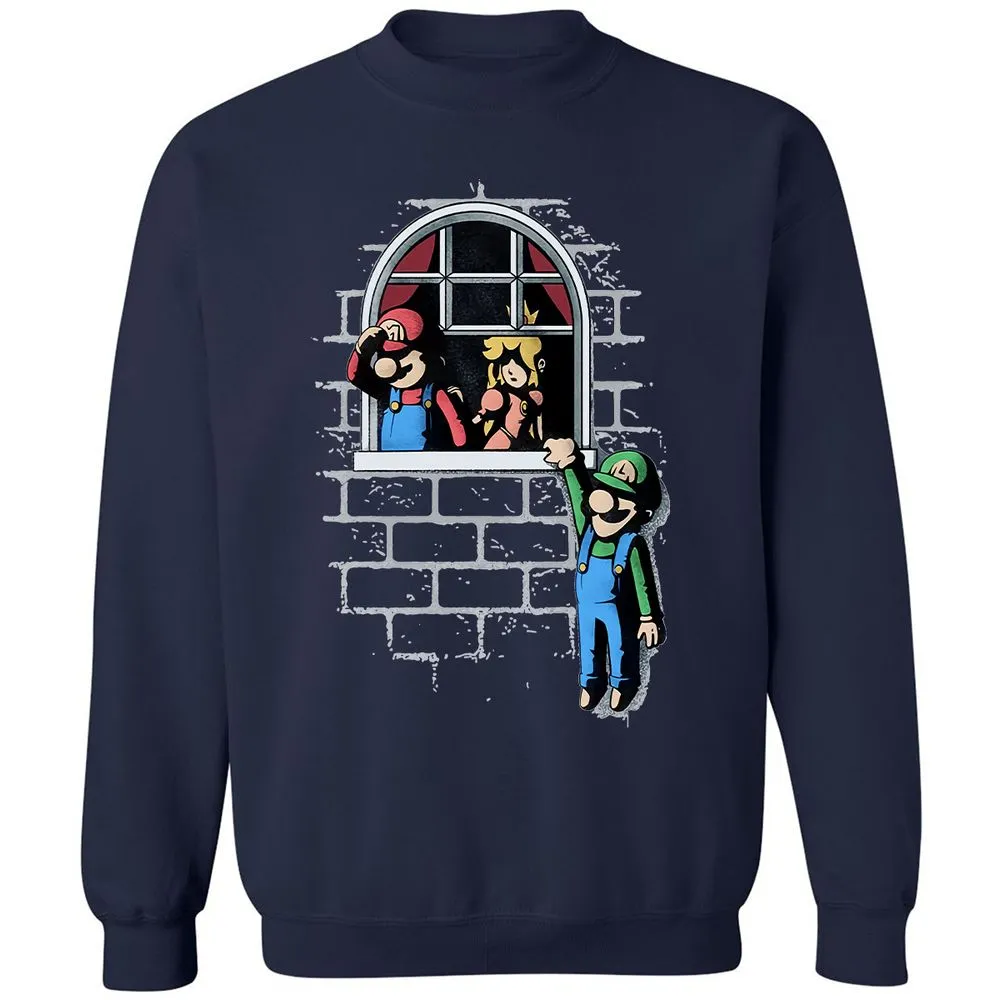 Classic Unisex Sweatshirt - HNPZ8VDX - Navy - 2