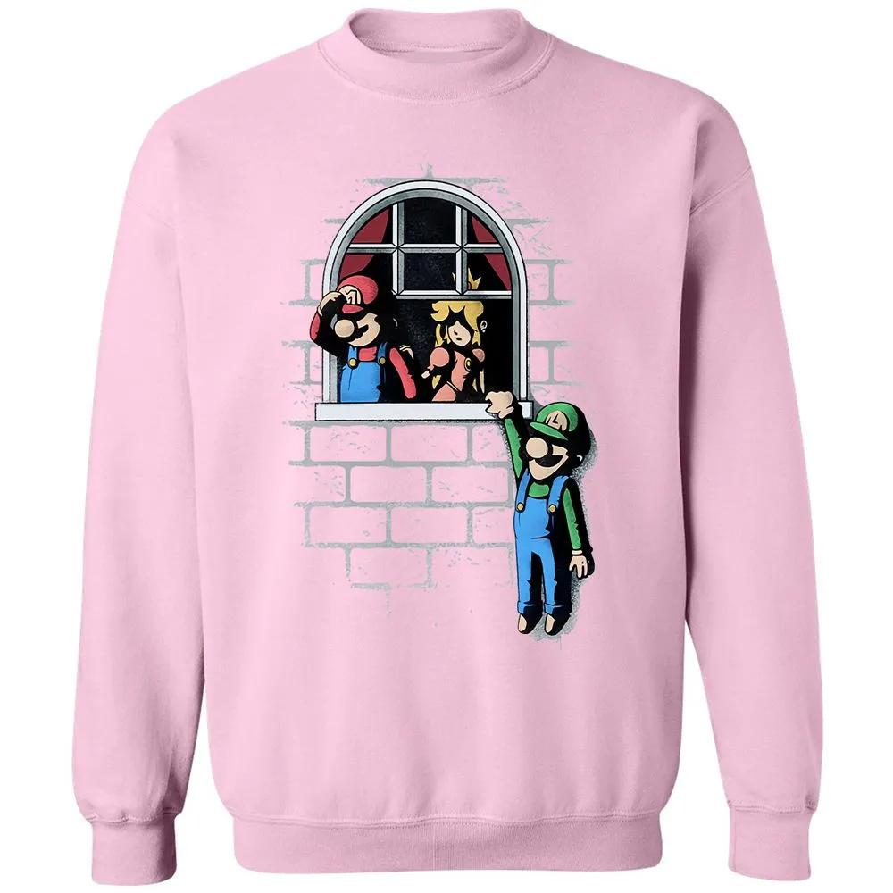 Classic Unisex Sweatshirt - HNPZ8VDX - Light Pink - 3