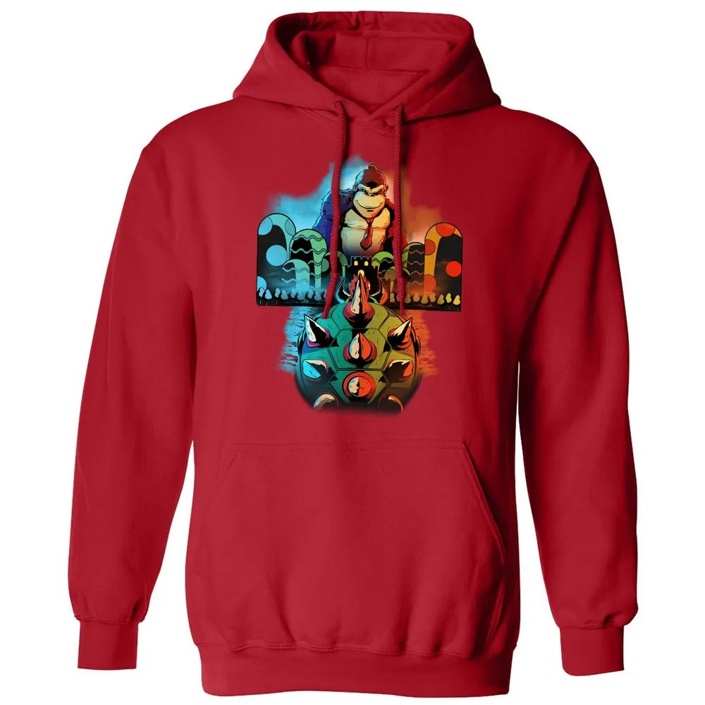 Classic Unisex Hoodie - VR7JBH66 - Red - 5
