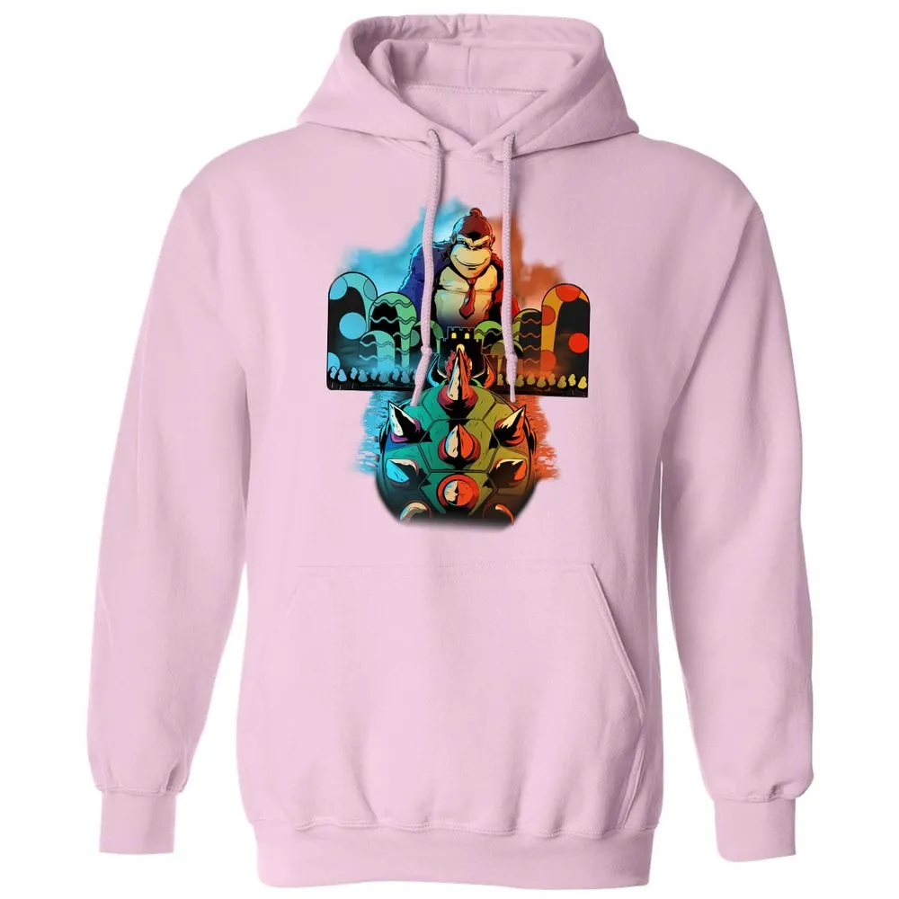 Classic Unisex Hoodie - VR7JBH66 - Light Pink - 3