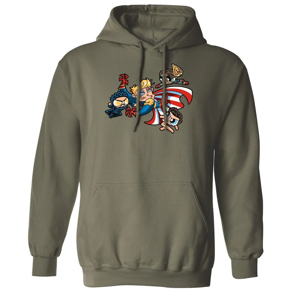 Classic Unisex Hoodie - V12STURG - Military Green - 4