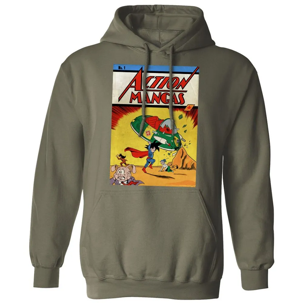 Classic Unisex Hoodie - L823WB85 - Military Green - 4