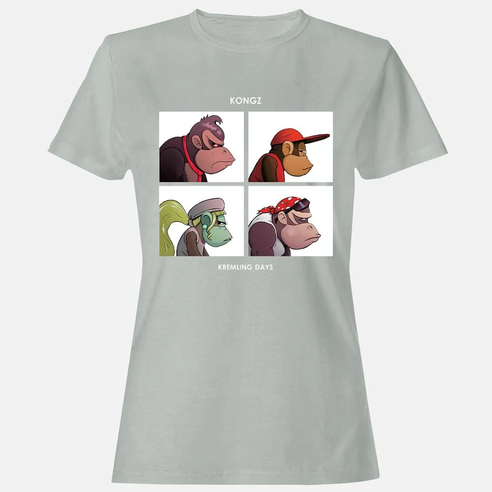 Women's T-Shirt - FEVBYFK2 - Ash - 2