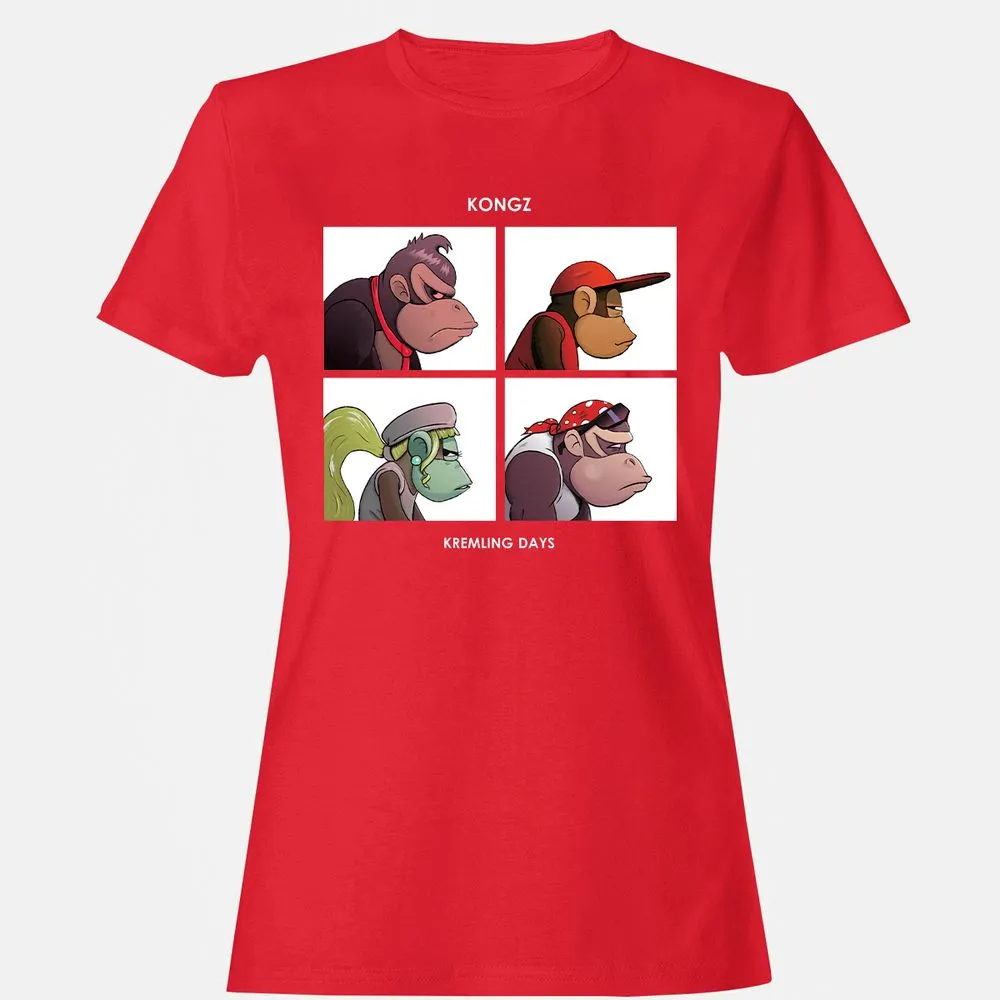 Women's T-Shirt - FEVBYFK2 - Red - 13