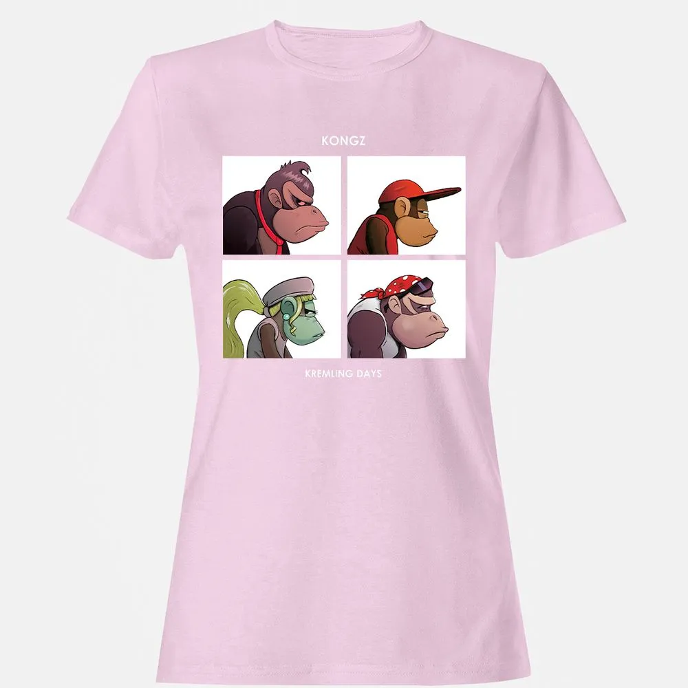Women's T-Shirt - FEVBYFK2 - Light Pink - 9