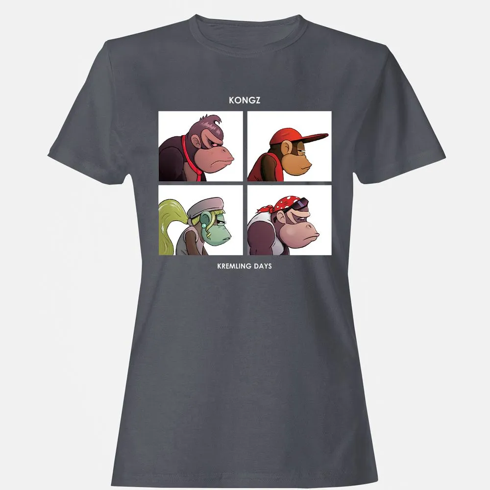 Women's T-Shirt - FEVBYFK2 - Dark Heather - 5