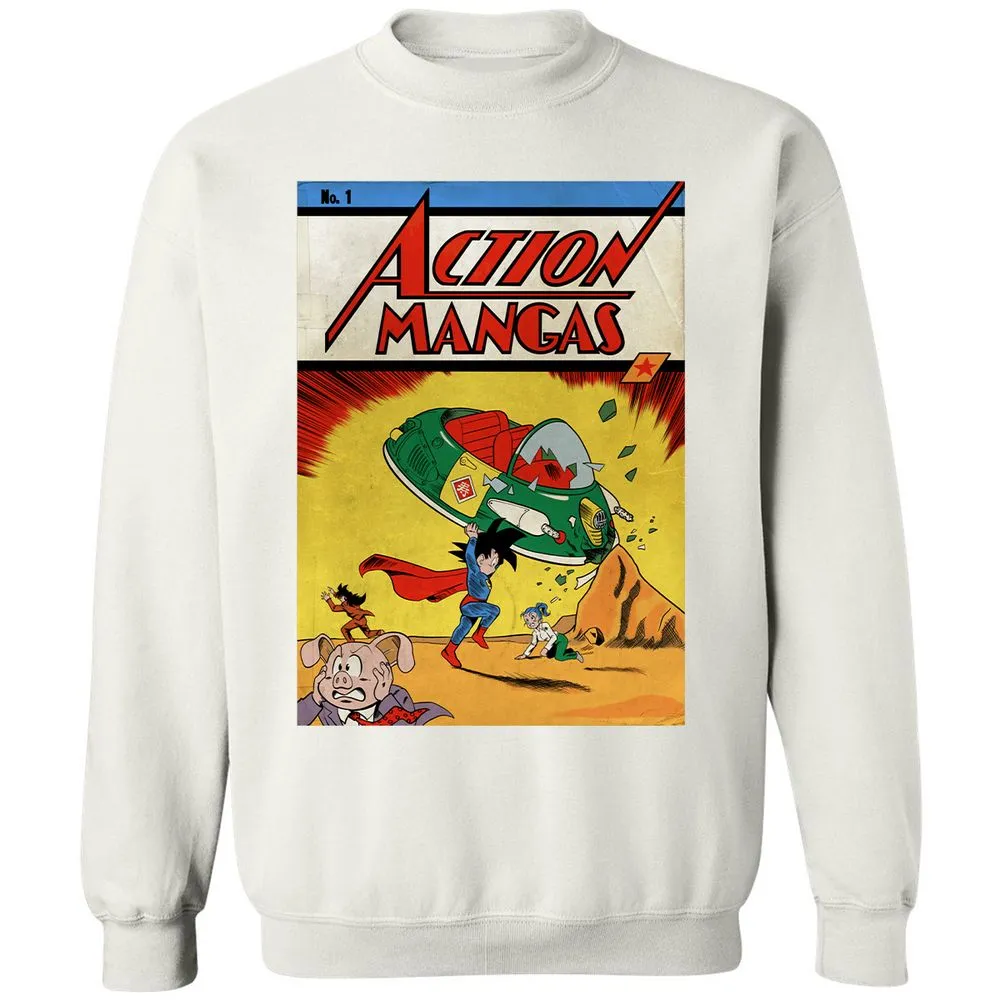 Classic Unisex Sweatshirt - RCSR7HLJ - White - 12