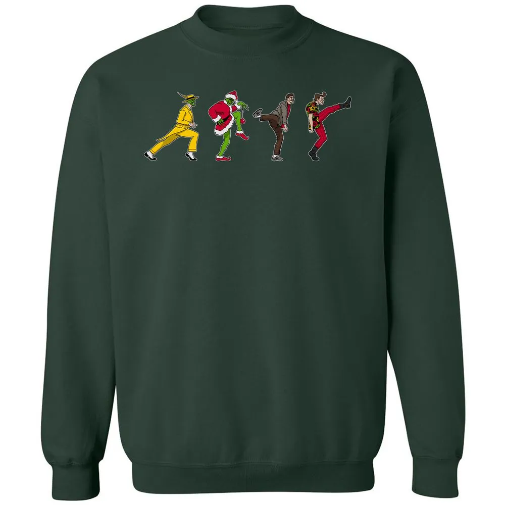 Classic Unisex Sweatshirt - 2FBPQ8SV - Forest Green - 4