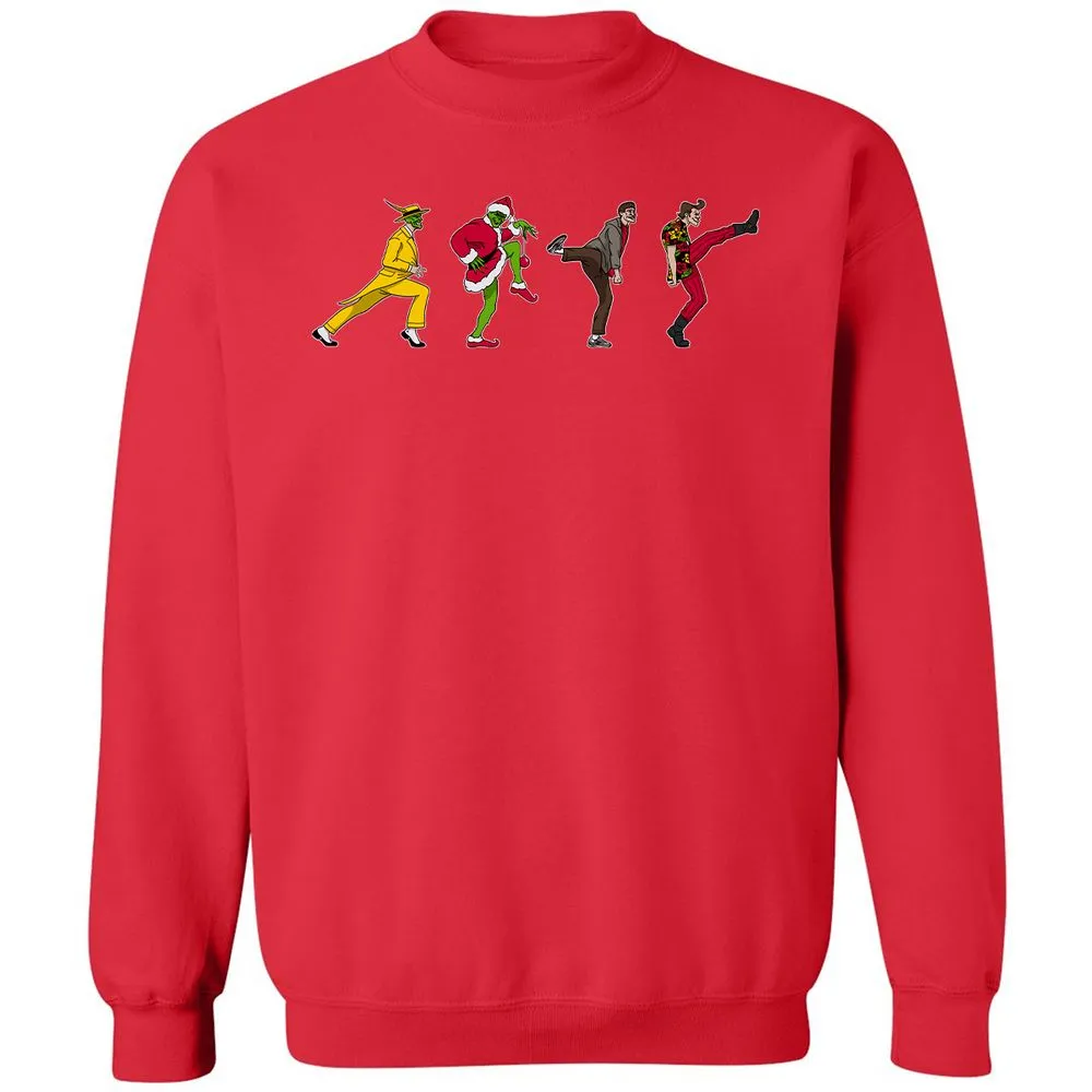 Classic Unisex Sweatshirt - 2FBPQ8SV - Red - 5