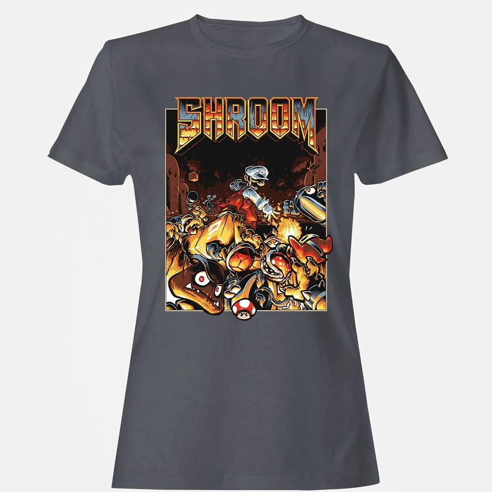 Women's T-Shirt - E51NDWD4 - Dark Heather - 5