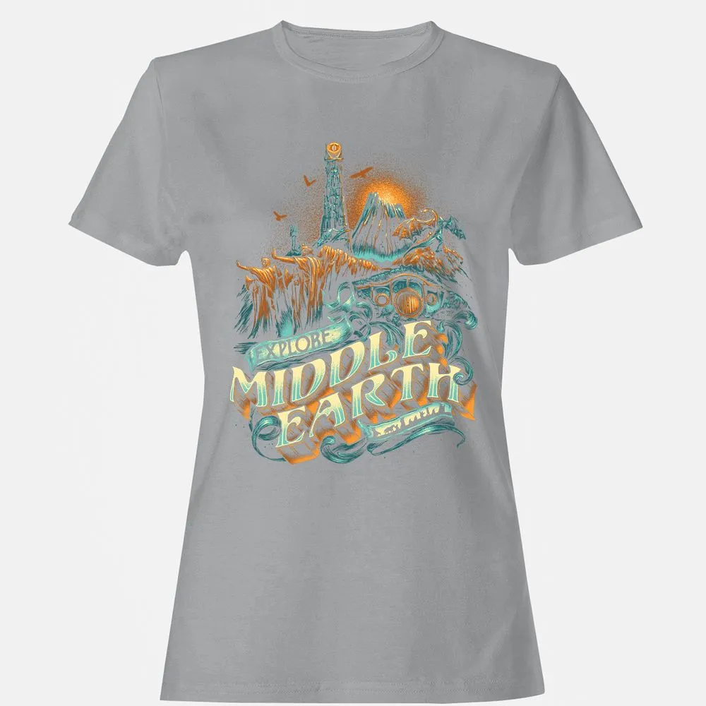 Women's T-Shirt - 9A3VMTK9 - Sport Grey - 15