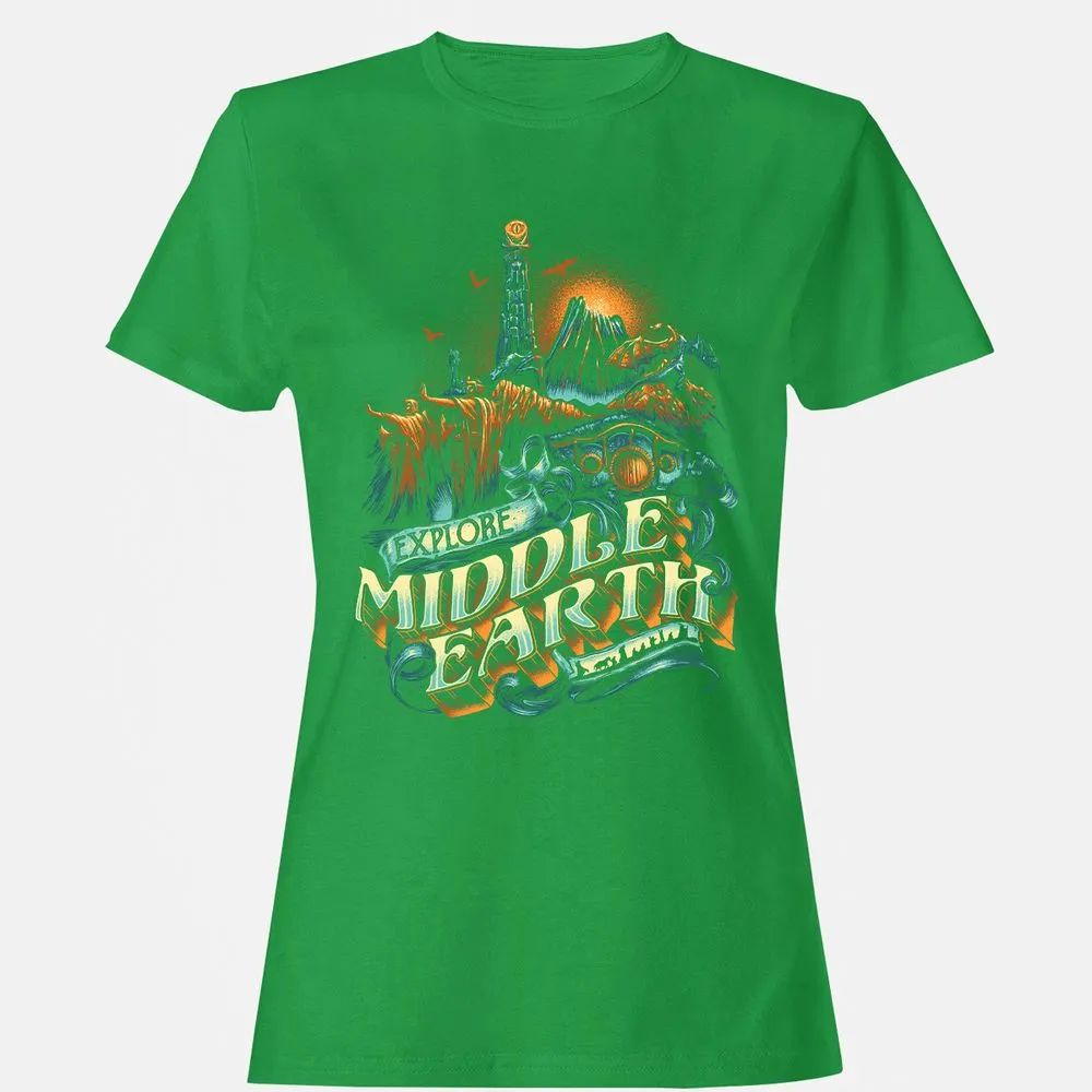 Women's T-Shirt - 9A3VMTK9 - Irish Green - 7