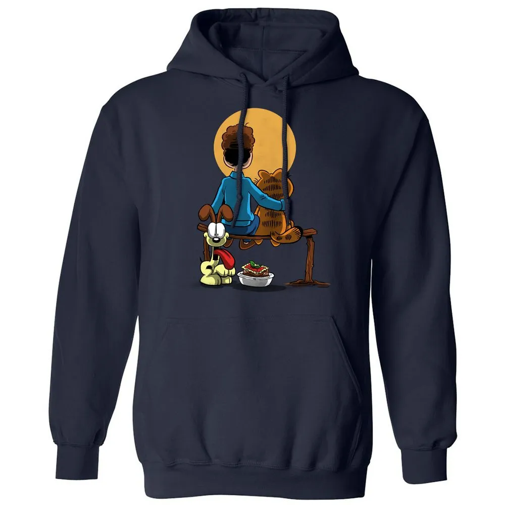 Classic Unisex Hoodie - CVHCQ5XL - Navy - 2