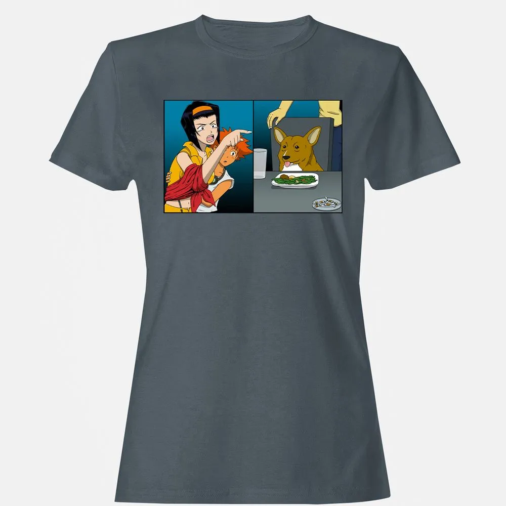 Women's T-Shirt - A3HDH2EF - Charcoal - 3