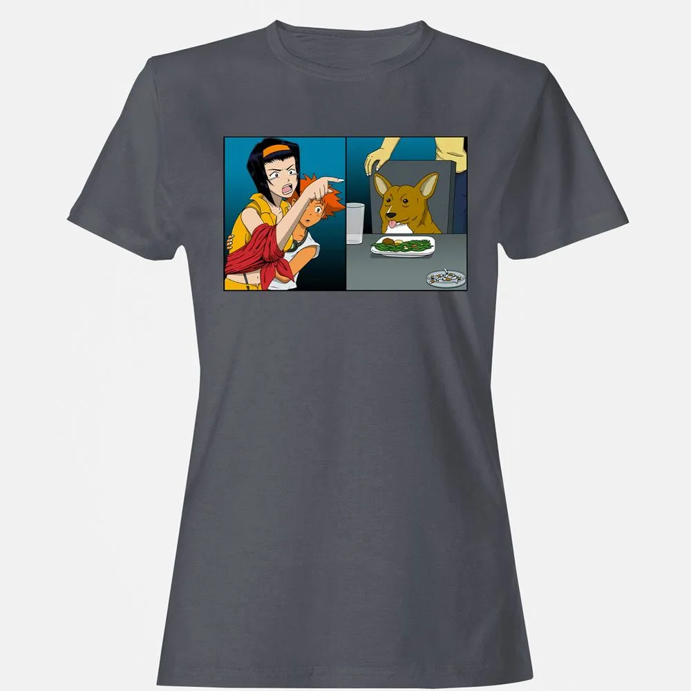 Women's T-Shirt - A3HDH2EF - Dark Heather - 5