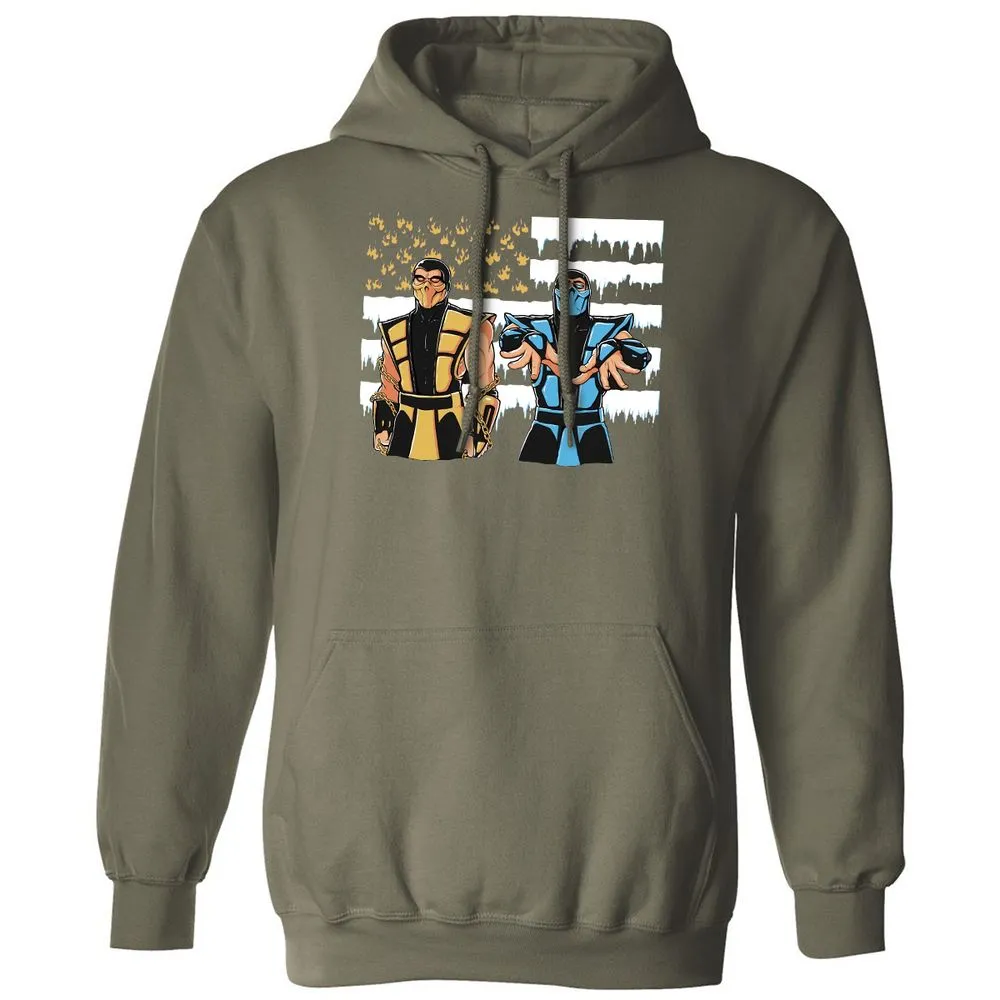 Classic Unisex Hoodie - QZPBTHBS - Military Green - 4