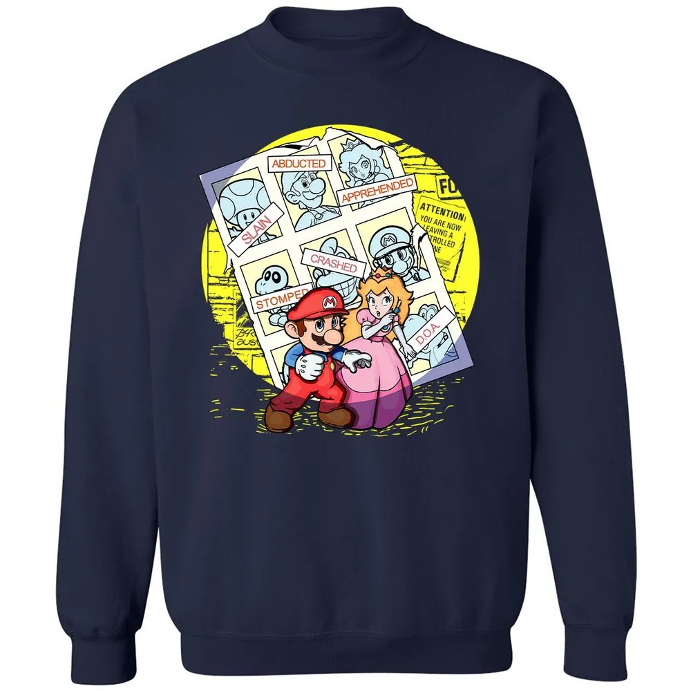 Classic Unisex Sweatshirt - XKZG7FC1 - Navy - 2