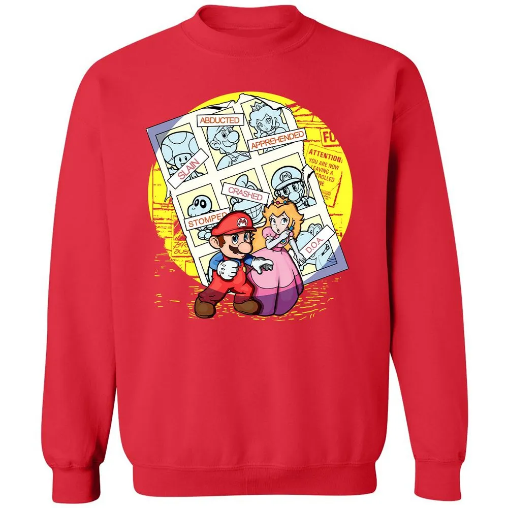 Classic Unisex Sweatshirt - XKZG7FC1 - Red - 5