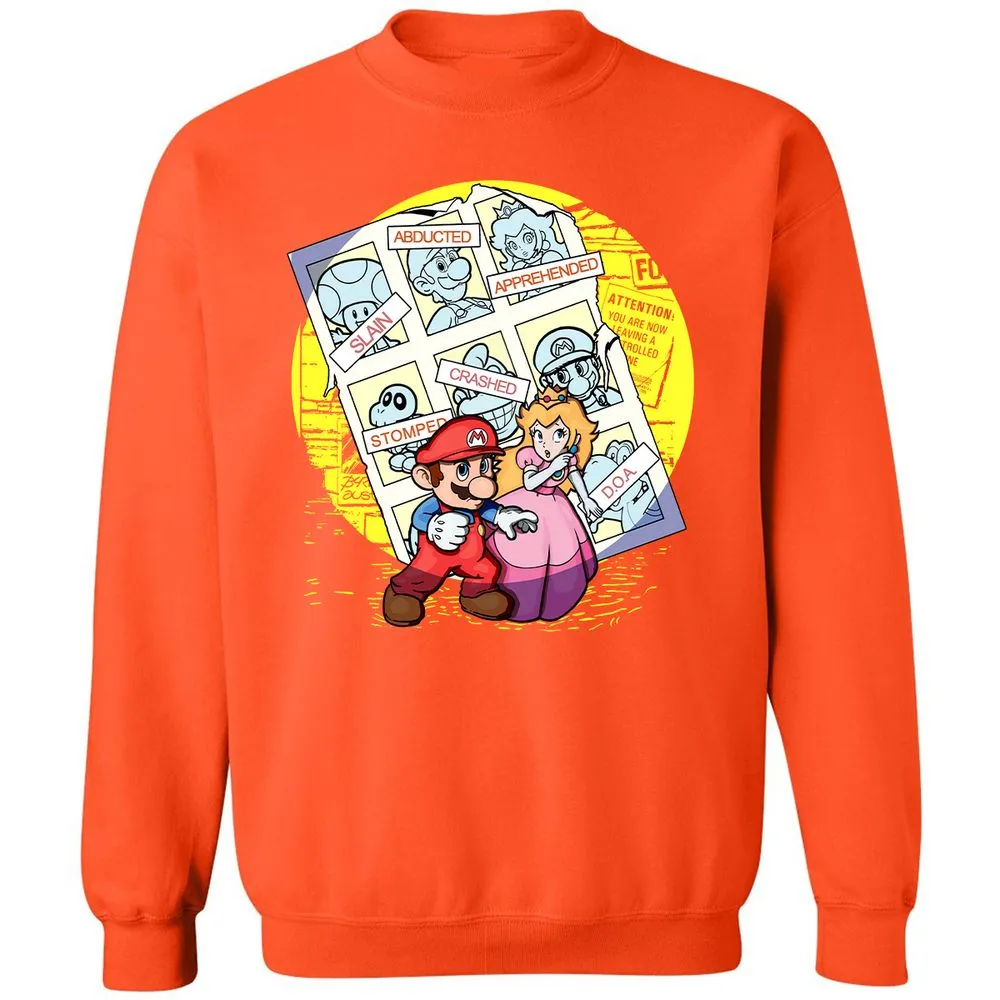 Classic Unisex Sweatshirt - XKZG7FC1 - Orange - 10