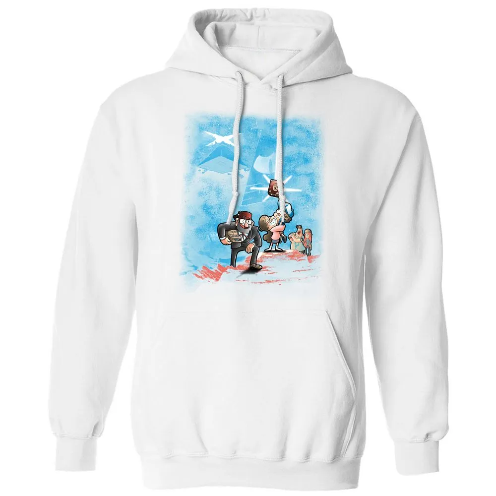 Classic Unisex Hoodie - PUCBW57H - White - 11