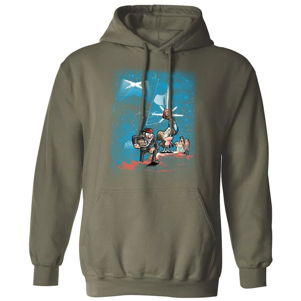 Classic Unisex Hoodie - PUCBW57H - Military Green - 4
