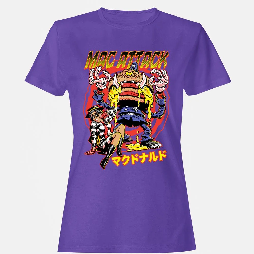 Women's T-Shirt - 3QEAEXXR - Purple - 12