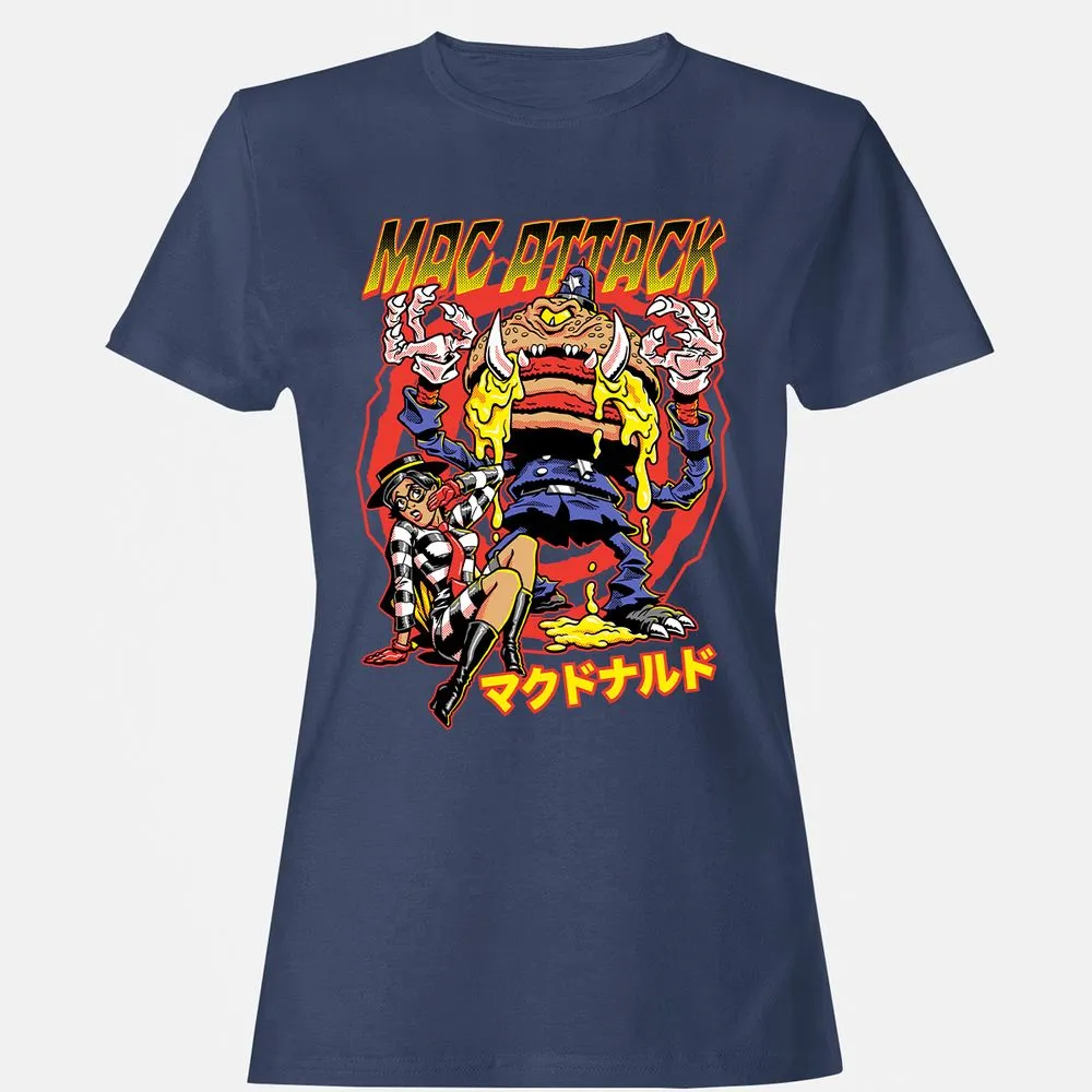 Women's T-Shirt - 3QEAEXXR - Navy - 10