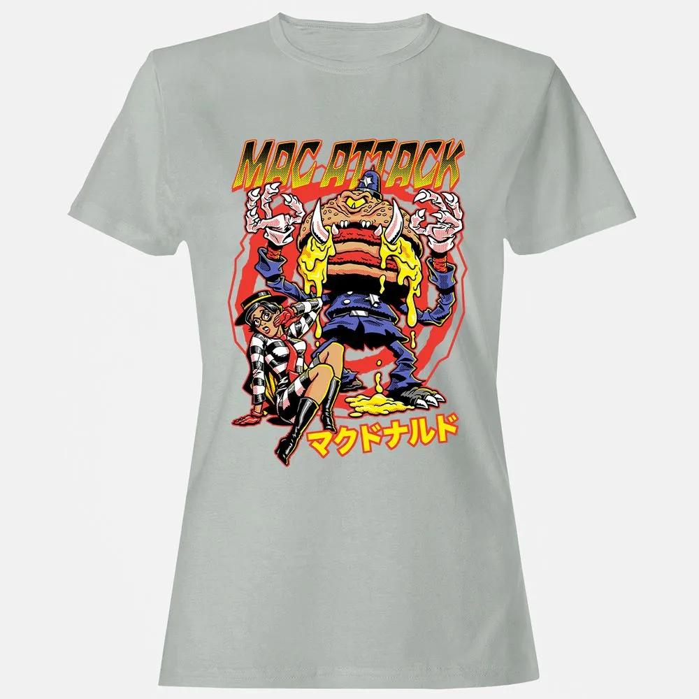 Women's T-Shirt - 3QEAEXXR - Ash - 2