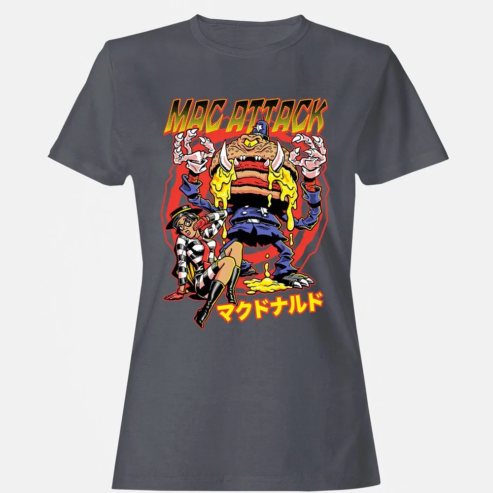 Women's T-Shirt - 3QEAEXXR - Dark Heather - 5