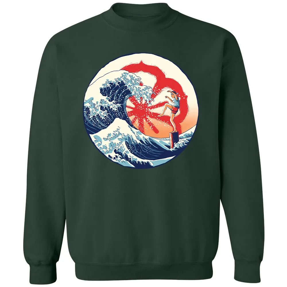 Classic Unisex Sweatshirt - 3WBHPM4N - Forest Green - 4