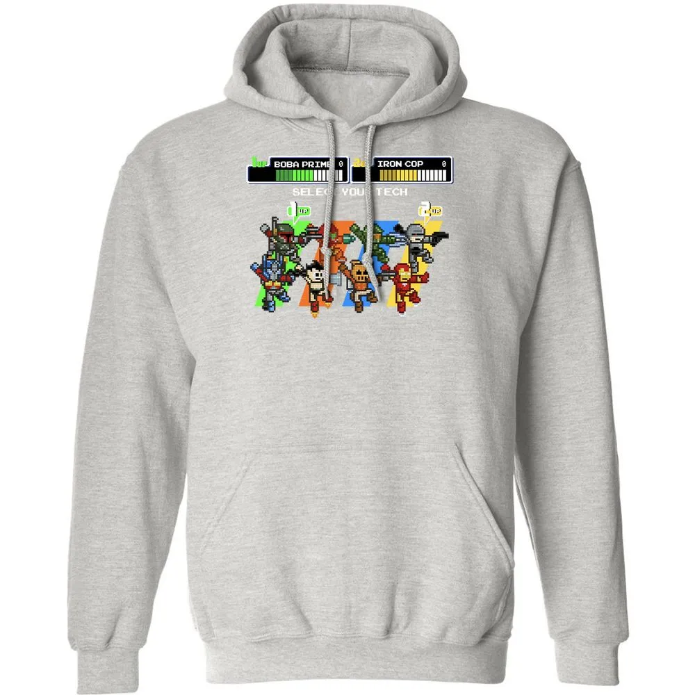 Classic Unisex Hoodie - VW9S91PR - Ash - 8