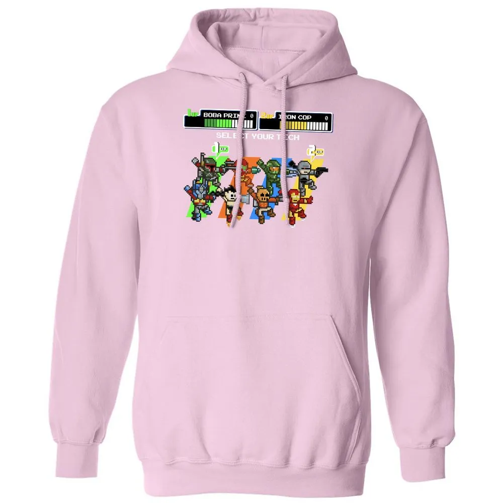 Classic Unisex Hoodie - VW9S91PR - Light Pink - 3