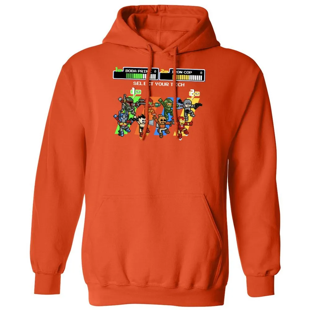 Classic Unisex Hoodie - VW9S91PR - Orange - 10
