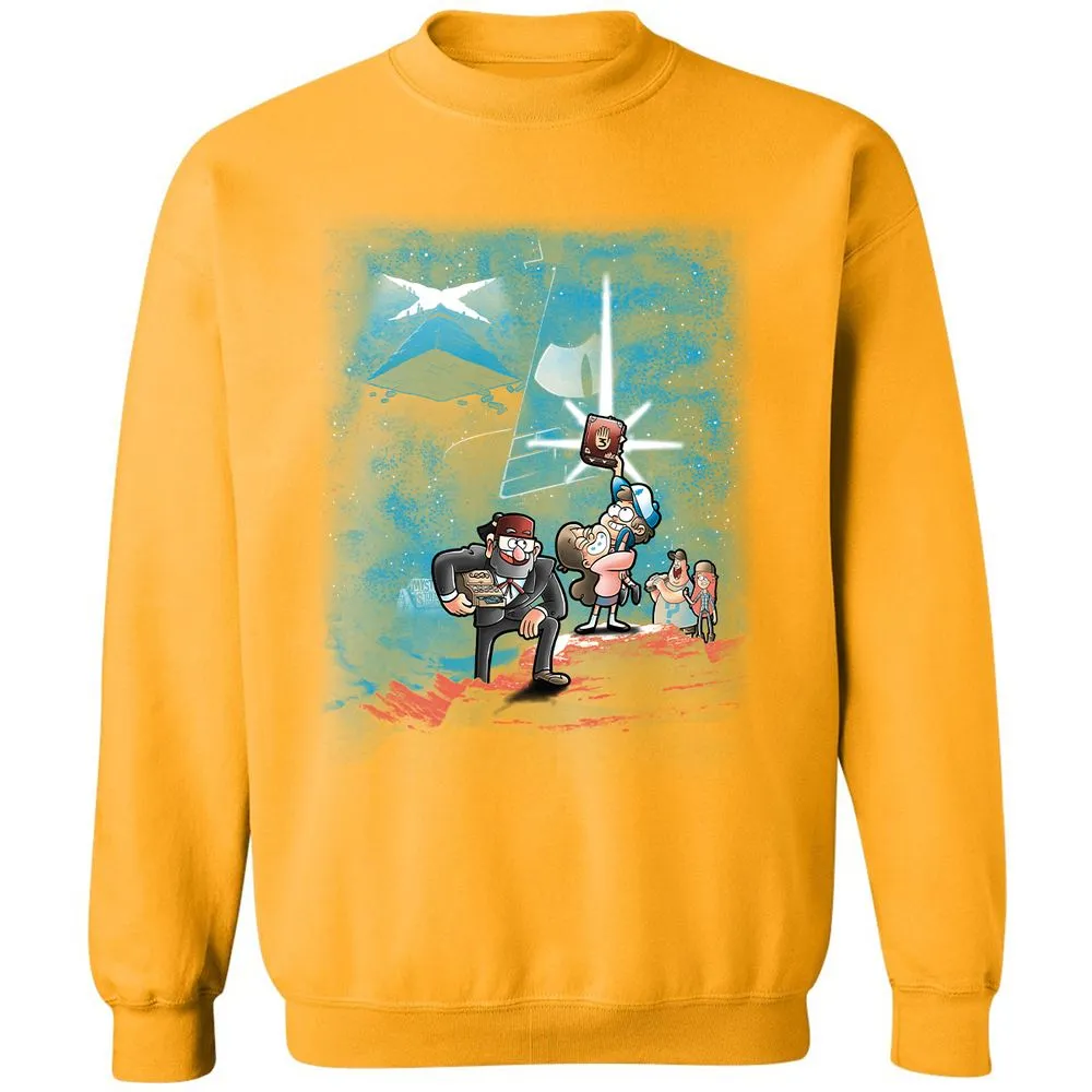 Classic Unisex Sweatshirt - FKL7R4KE - Gold - 11