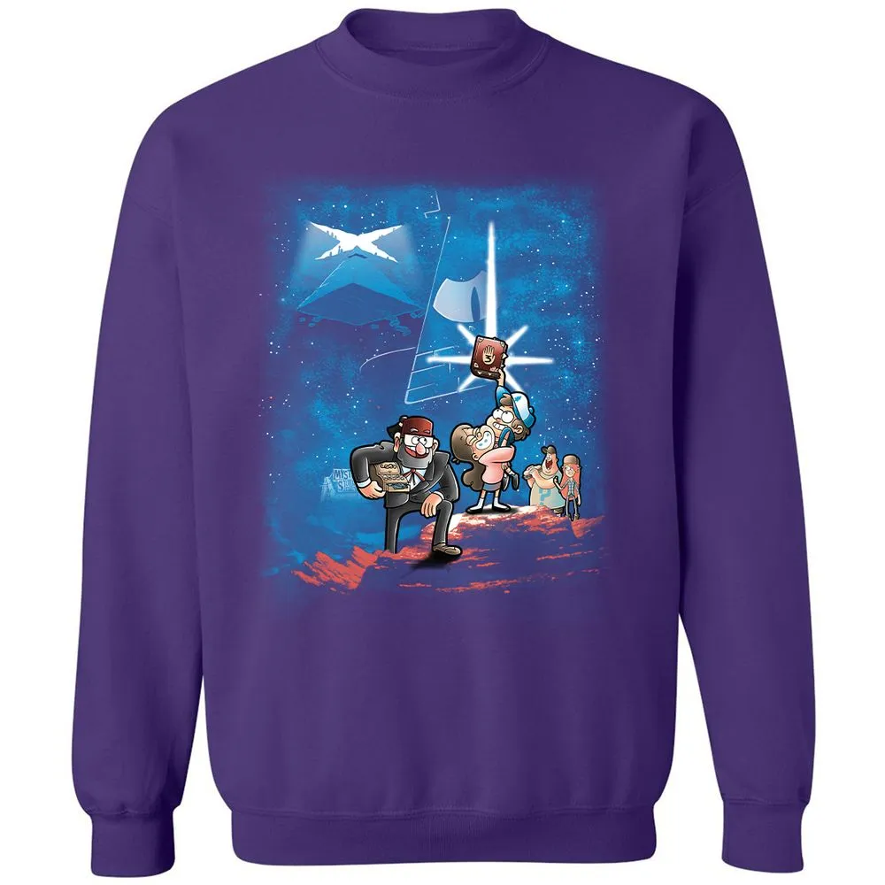 Classic Unisex Sweatshirt - FKL7R4KE - Purple - 6