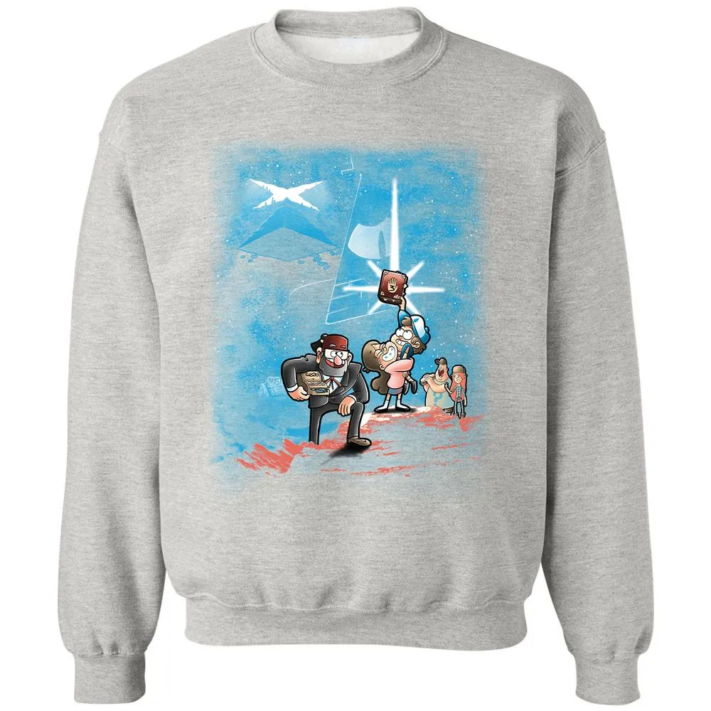 Classic Unisex Sweatshirt - FKL7R4KE - Ash - 8