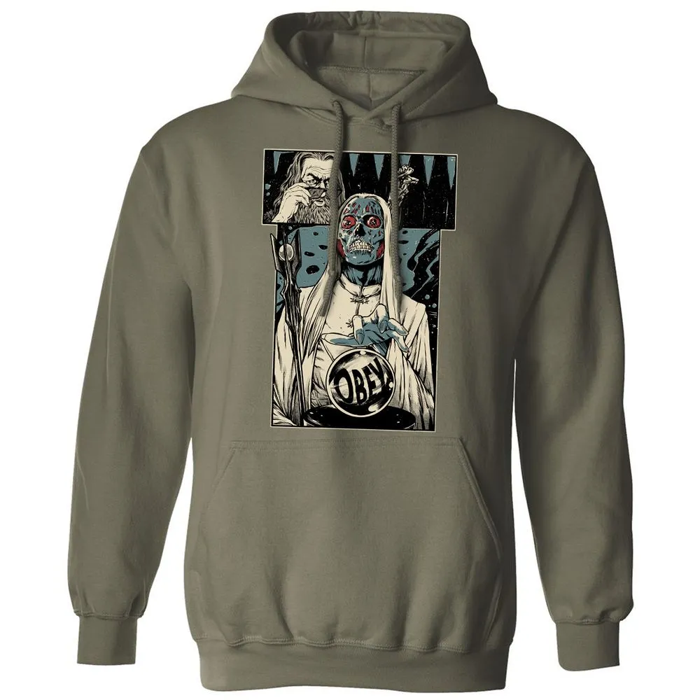 Classic Unisex Hoodie - Q6M65AVY - Military Green - 4