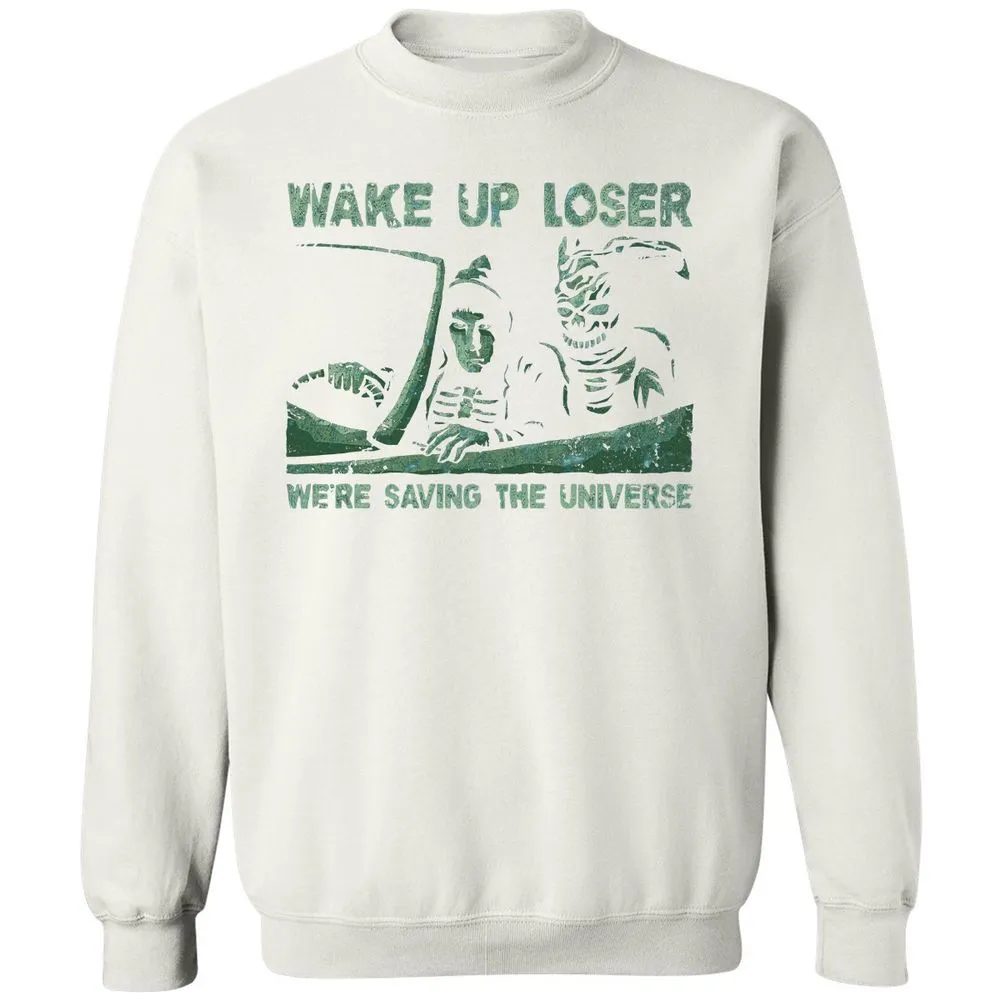 Classic Unisex Sweatshirt - NEVNZQYE - White - 12