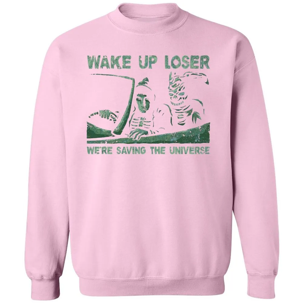 Classic Unisex Sweatshirt - NEVNZQYE - Light Pink - 3