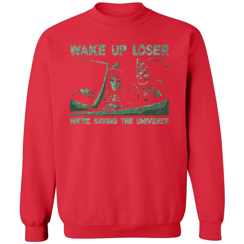 Classic Unisex Sweatshirt - NEVNZQYE - Red - 5