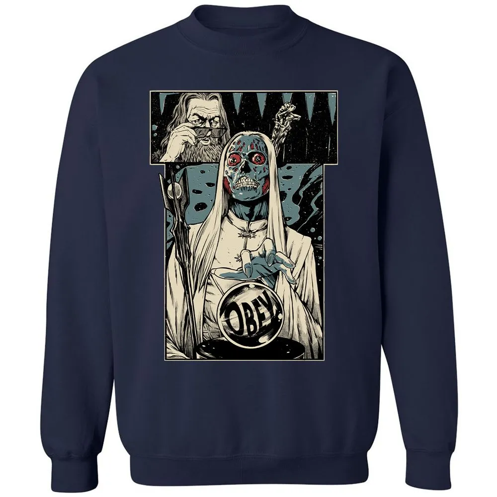 Classic Unisex Sweatshirt - HUZTR825 - Navy - 2