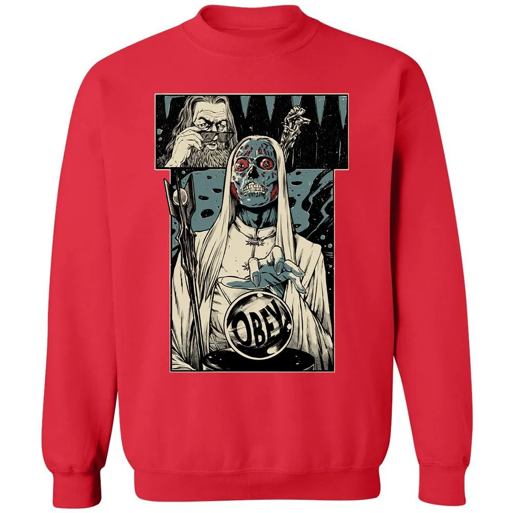 Classic Unisex Sweatshirt - HUZTR825 - Red - 5