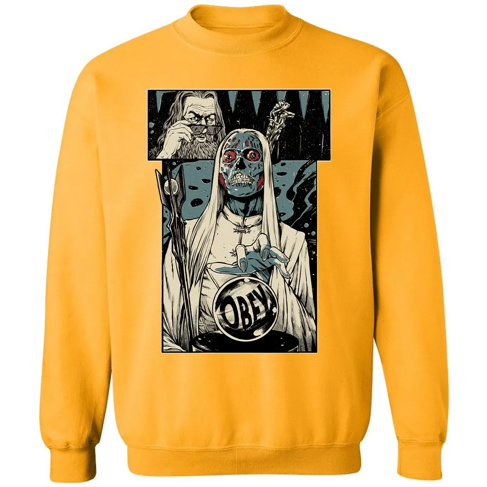 Classic Unisex Sweatshirt - HUZTR825 - Gold - 11