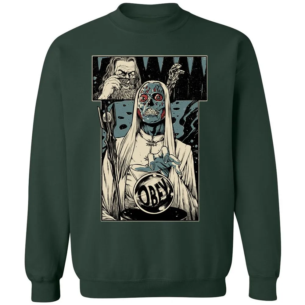 Classic Unisex Sweatshirt - HUZTR825 - Forest Green - 4